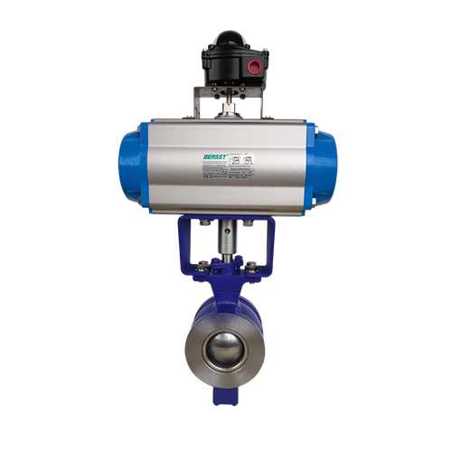 【BERSST】氣動V型對夾球閥 【BERSST】氣動V型對夾球閥